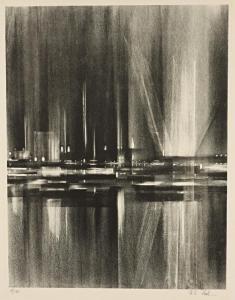 FLORSHEIM Richard Aberle 1916-1979,Illuminations,1959,Ripley Auctions US 2024-03-30