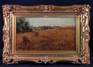 FLUHART WILLAMS Harry Davis 1861-1938,A Landscape with Hay Stacks,Bonhams GB 2005-06-12