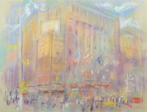FOGARTY Thomas 1873-1938,New York City Street Scene,Burchard US 2017-03-26