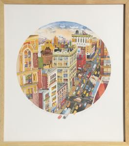 FOGEL Jacqueline 1928-2012,Park Ave South and 26th Street,1984,Ro Gallery US 2025-01-30