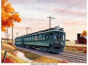FOGG Howard 1917-1996,Washington, Baltimore, Annapolis Electric Railway,Heritage US 2021-01-14