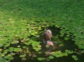 FOGLIA Lucas 1983,Maddie with Water Lilies, North Carolina,2008,Phillips, De Pury & Luxembourg 2021-11-23