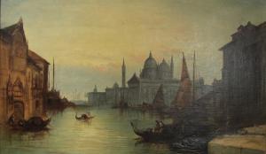 FOLEY Henry John 1818-1874,The Grand Canal, Venice,Bamfords Auctioneers and Valuers GB 2022-01-26