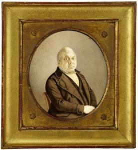 FOLLENWEIDER Adolf 1823-1895,Portrait des Herrn Walter selig,1851,Zofingen CH 2018-11-22