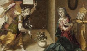 FOLLI Sebastiano 1568-1621,The Annunciation,Galerie Koller CH 2010-03-22