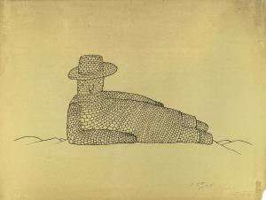 FOLON Jean Michel 1934-2005,Le rêve de pierre (The stone dream),1970,Finarte IT 2024-03-26