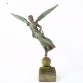 FONDERIA SOMMER,Nike atop a globe holding serpent staff,Burstow and Hewett GB 2022-02-09