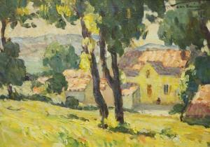 FONTAINE Henri 1887-1956,Paysage à Tence (Haute Loire),Sadde FR 2019-04-25