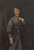 FONTAINE Victor 1837-1884,Portrait de femme,Piasa FR 2012-12-19