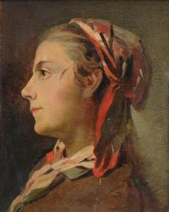 FONTANA Ernesto 1837-1918,Profilo femminile,Meeting Art IT 2023-10-21