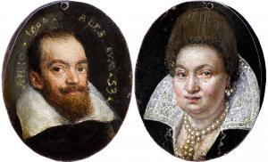 FONTANA Lavinia 1552-1614,Double-sided portrait of a bearded gentleman and a,Sotheby's GB 2023-07-06