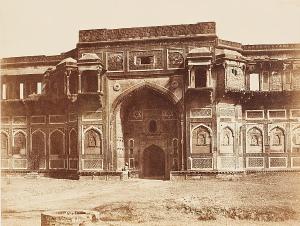 FOOT John 1800-1900,View of the Old Gateway to Palace in the Fort,1864,Sotheby's GB 2008-04-09