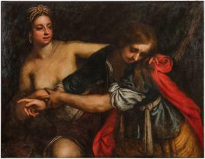 FORABOSCO Girolamo 1604-1679,Joseph and Potiphar's Wife,Sotheby's GB 2023-06-13