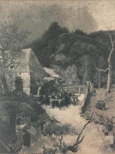 FORBERG CARL ERNST 1844-1915,Alte Mühle im Wald,1915,Palais Dorotheum AT 2014-05-28