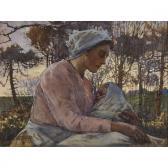 FORBES Elizabeth A.Stanhope 1859-1912,CONTENTMENT,Waddington's CA 2016-06-20