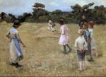 FORBES Elizabeth A.Stanhope 1859-1912,Enfants jouant à la corde à sauter,Legros BE 2021-06-24