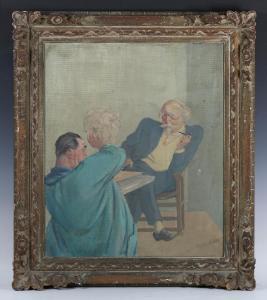 FORBES Ernest 1877-1962,Augustus Enthroned,20th century,Tooveys Auction GB 2022-09-07