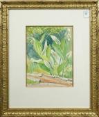 FORBES Helen K 1891-1945,Garden Lilies,1935,Clars Auction Gallery US 2021-05-21