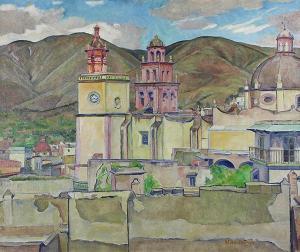 FORBES Helen K 1891-1945,La Parroquila,Clars Auction Gallery US 2017-06-18