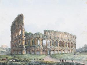 FORBES James 1749-1819,View of the Colosseum,Tooveys Auction GB 2023-09-06