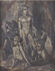 FORBES Vivian 1891-1937,Angels Resting,1918,Bellmans Fine Art Auctioneers GB 2023-05-16