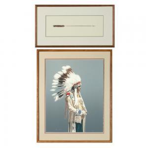 FORBIS Steve 1950-2022,Arrow; New Buckskin,1986,Santa Fe Art Auction US 2024-03-14