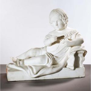 FORCEVILLE DUVETTE Gédéon Alph. Casimir 1799-1886,alphonse -. a white marble sculptu,1849,Sotheby's 2005-06-21