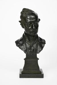 FORD Edward Onslow 1852-1901,Bust of Sir William Quiller Orchardson,1895,Woolley & Wallis 2021-08-24