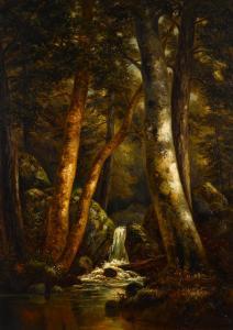 FORD Henry Chapman 1828-1894,Forest Interior,1883,Bonhams GB 2022-04-12