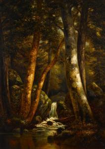 FORD Henry Chapman 1828-1894,Forest Interior,1883,Bonhams GB 2022-12-02
