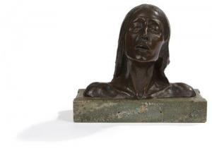 FORESTIER Antonin Clair 1865-1912,Femme en buste,1900,Ader FR 2014-03-24