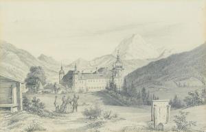 FORESTIER Ferdinand 1830-1911,"Schloss Röthelstein bei Admont",Palais Dorotheum AT 2014-06-05