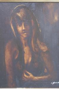 FORESTO C 1931,Portrait de jeune femme,1931,Dogny Auction CH 2009-12-15
