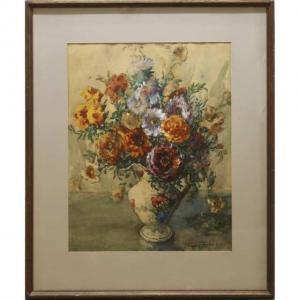 FORKNER Edgar 1867-1945,STILL LIFE - VASE OF,Waddington's CA 2020-08-22