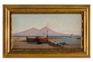 FORMIS BEFANI Achille 1832-1906,Il Vesuvio da Posillipo,Wannenes Art Auctions IT 2024-03-05
