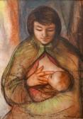 FORNIANI ENRICO 1957,MOTHER AND CHILD,1957,William J. Jenack US 2016-12-01