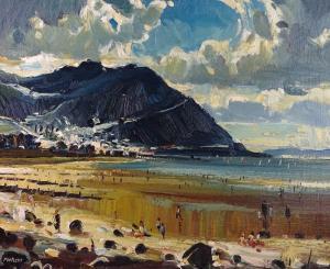FORREST Edwin V,expansive scene of the shore at Penmaenmawr with n,Rogers Jones & Co 2016-11-12