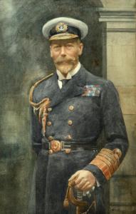 FORREST Robert Smith 1871-1943,PORTRAIT OF HM KING GEORGE V,1924,Mellors & Kirk GB 2016-03-09
