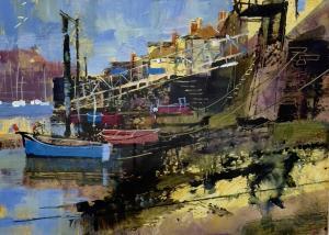 FORSEY Chris 1951,Low-tide, Fowey,2013,David Lay GB 2022-11-03