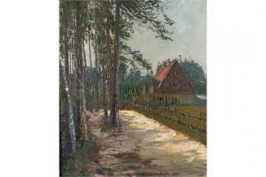 FORSTER Arthur Fedor 1866-1939,Haus am Wald,1933,Mehlis DE 2015-11-19