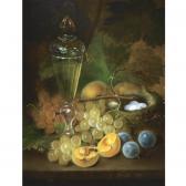 FORSTER George E. 1817-1896,still life with grapes and nest,1860,Sotheby's GB 2005-03-23