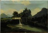 FORSTMANN Arnold 1842-1904,Landscape with Watermill,Clars Auction Gallery US 2007-06-30