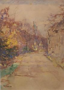 FORSYTH William 1854-1935,The Cliff Road,c.1903,Wickliff & Associates US 2022-06-04