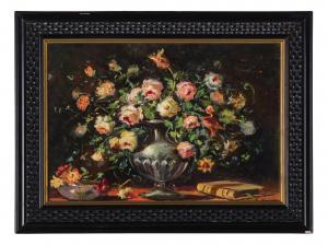 FORTI GIUSEPPE,Natura morta con fiori e libro,Wannenes Art Auctions IT 2019-12-03