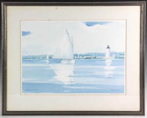 FORTIER Norman E 1919-2010,sailboat,Kaminski & Co. US 2019-11-10