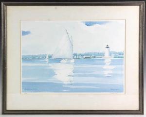 FORTIER Norman E 1919-2010,sailboat,Kaminski & Co. US 2020-01-26