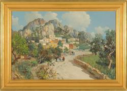 FORTINI Andrea 1902-1977,Hillside village,Eldred's US 2008-12-05
