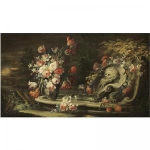 FORTUNATO Felice 1600-1600,STILL LIFE OF ROSES, TULIPS, PEONIES AND OTHER FLO,Sotheby's 2007-12-06