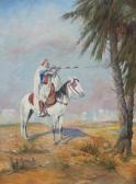 FORTUNIO 1800-1800,Orientalist Scene with Arab Riflemen on Horseback,,2014,Burchard US 2014-10-19