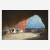 FORTUNY Marian 1838-1874,Arabs in a Cave by the Sea,Freeman US 2021-02-23